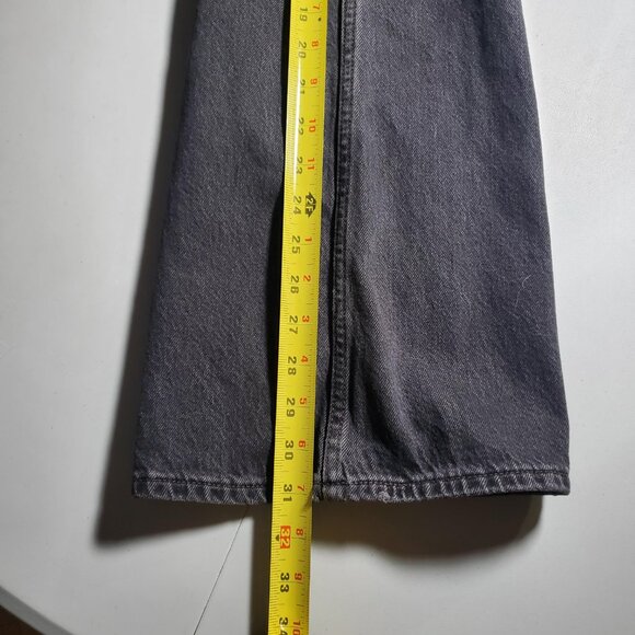 Levis Premium 70s High Flare in Washed Black Sz 27w Women's -shipping incl - Picture 15 of 16